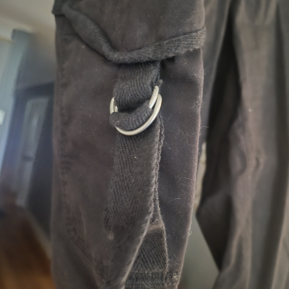new directions Black Elastic Waist Pants
